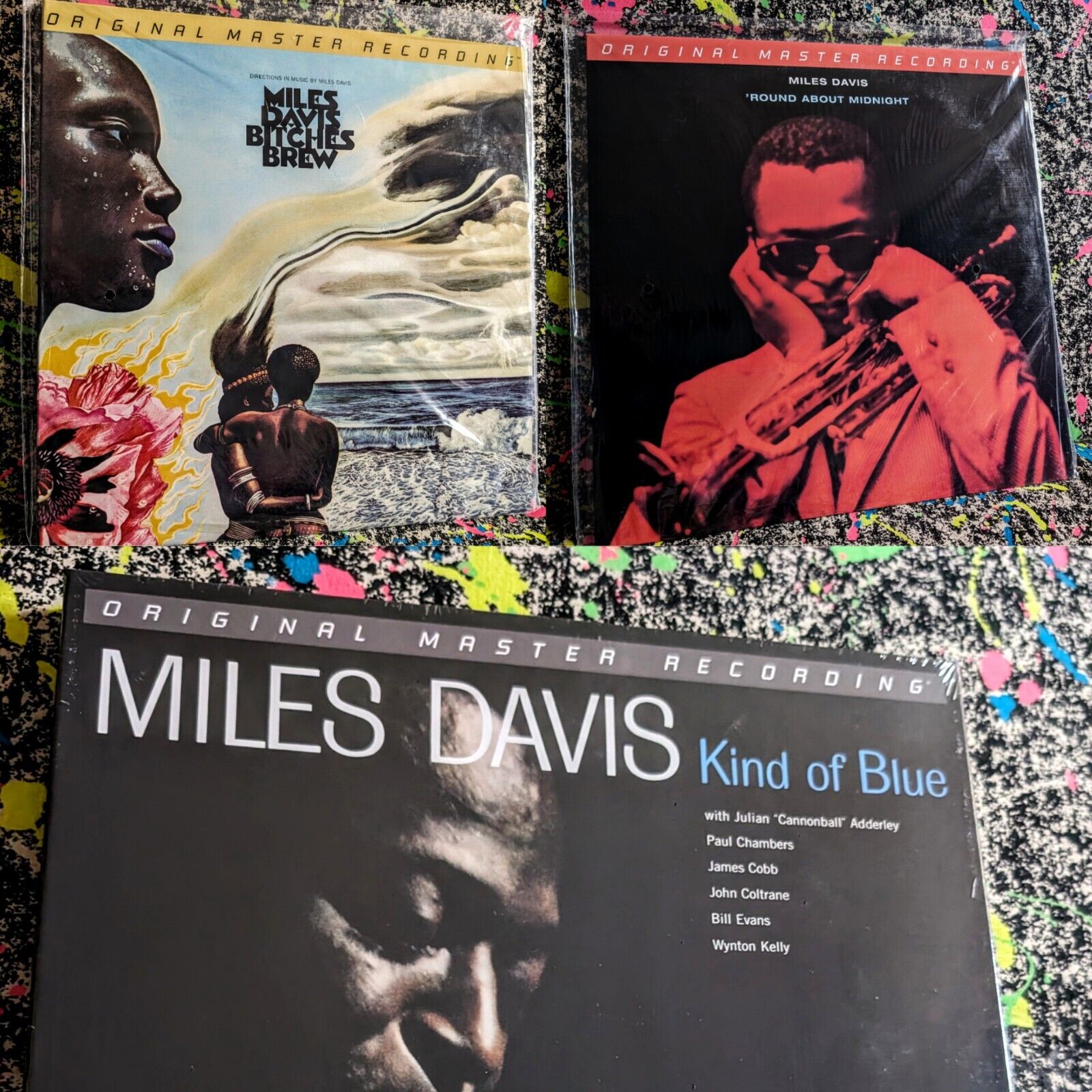 Miles Davis SEALED OG Vinyl Records BUNDLE (Super RARE GRAILS) 