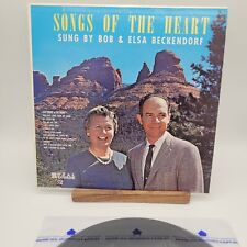 Rare Bob Elsa Beckendorf  Songs Of The Heart Christian Album Record Vinyl picture