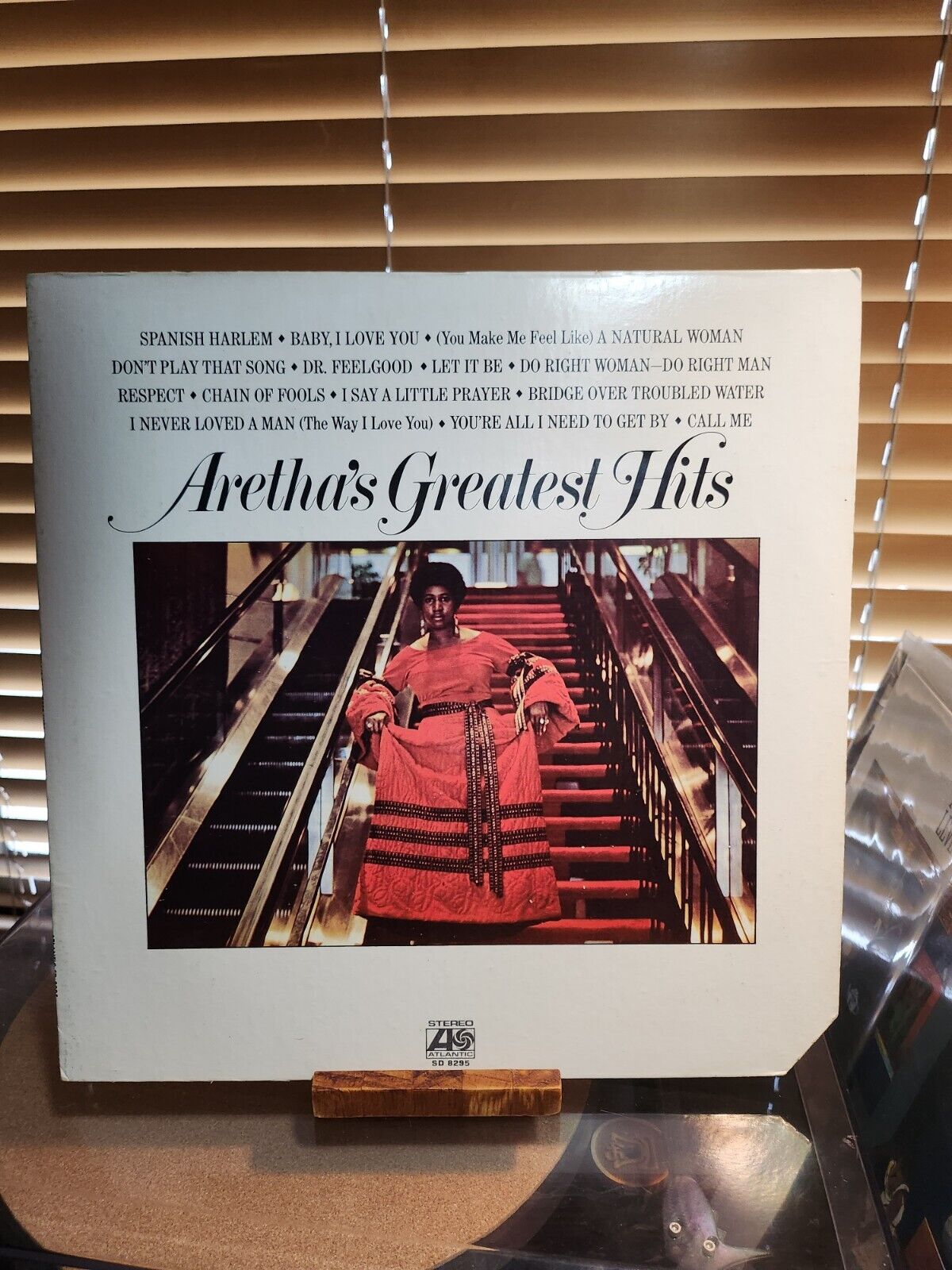 Aretha Franklin, Aretha\'s Greatest Hits, 1971 1st Atlantic Comp. VG+/VG+