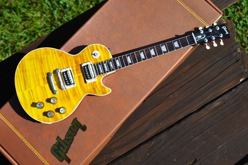 Slash Gibson Les Paul Standard Appetite Burst Axe Heaven Guitar - Guns N' Roses