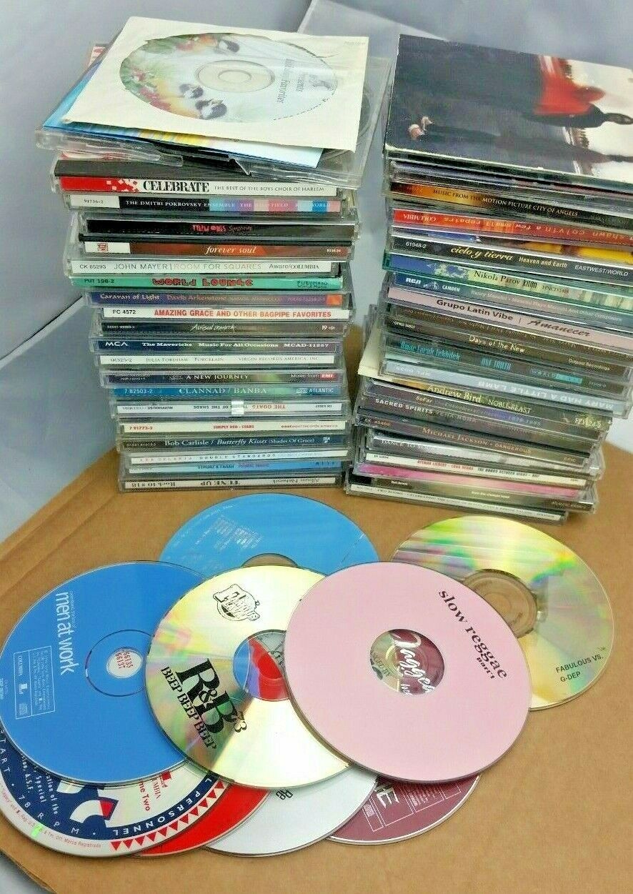 Lot Of 54 Music CD\'s Mixed Genres Used Good - LOOK