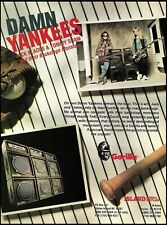 Damn Yankees Jack Blades Tommy Shaw 1990 Gorilla guitar amplifier advertisement picture