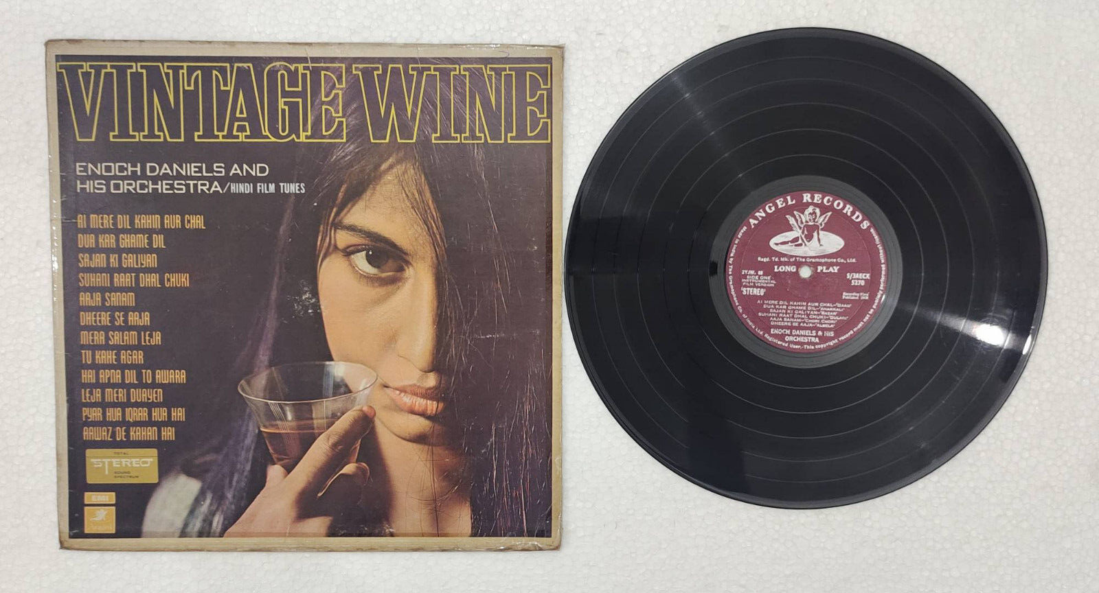 Vintage Wine, Instrumental Film Version Angel OST Vinyl 33 1/3 RPM Lp Record