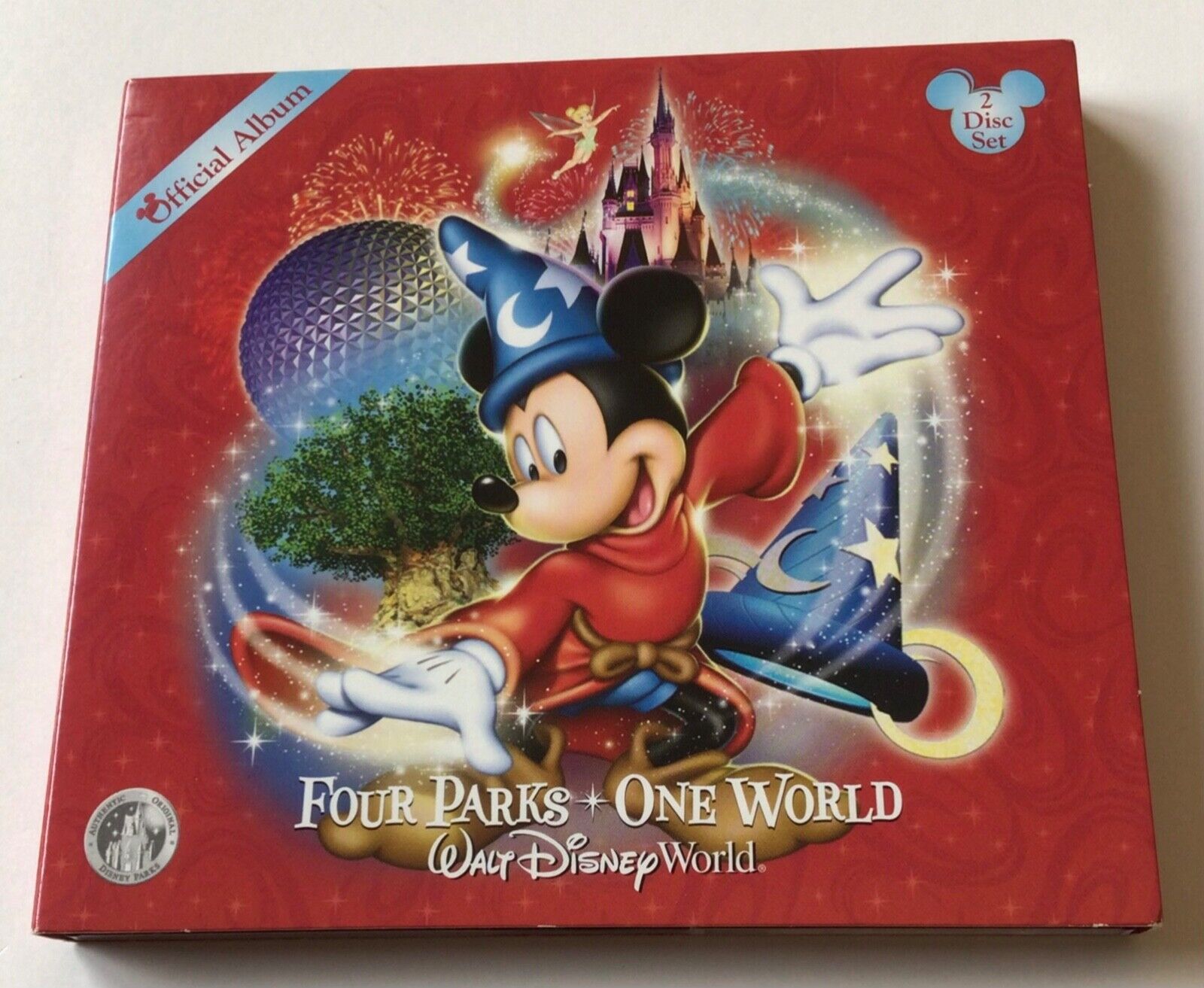 Official Album WALT DISNEY WORLD Four Parks - One World OOP 2-CD 37-Track Set