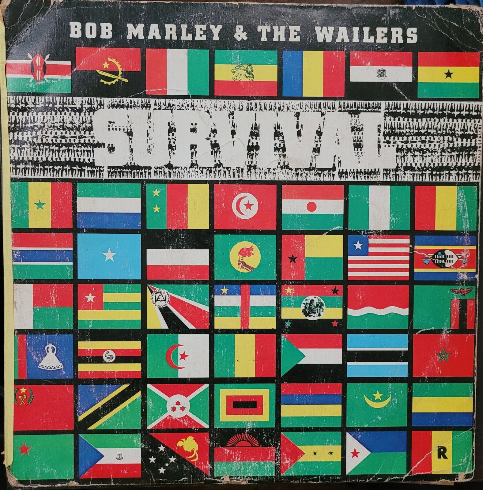 Bob Marley And The Wailers Survival Roots Reggae Vinyl 1979 Rare