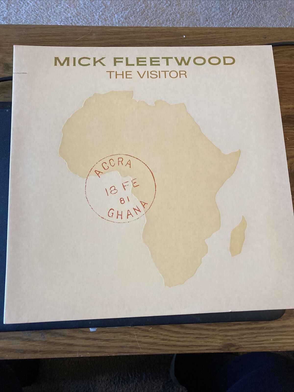Mick Fleetwood- The Visitor LP 1981 RCA AFL1-4080
