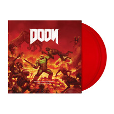 Doom Deluxe Double Vinyl Record Soundtrack 2 LP RED Variant Bethesda SEALED picture