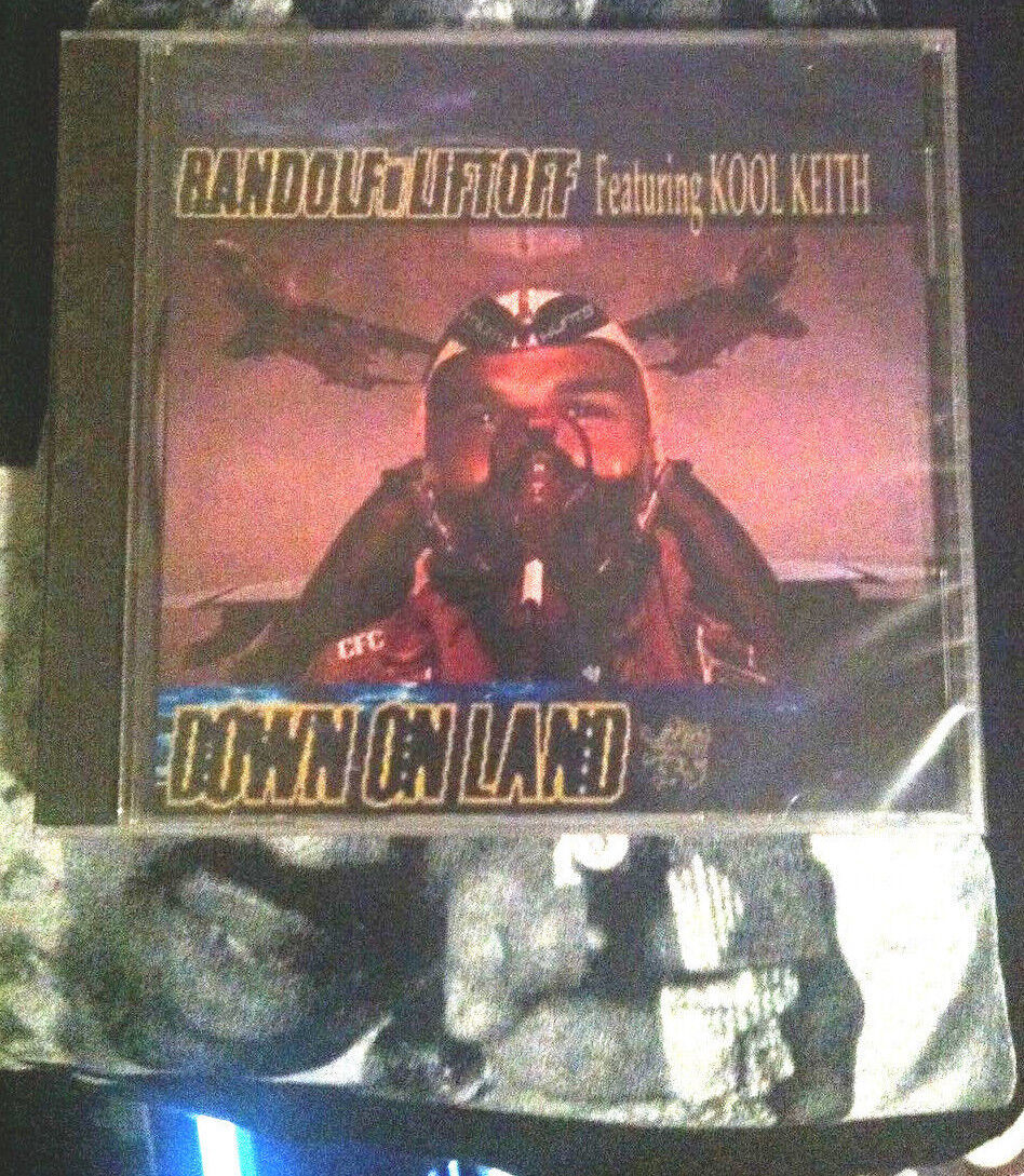 Randolf liftoff DOWN ON LAND ft. Kool keith CD sealed new