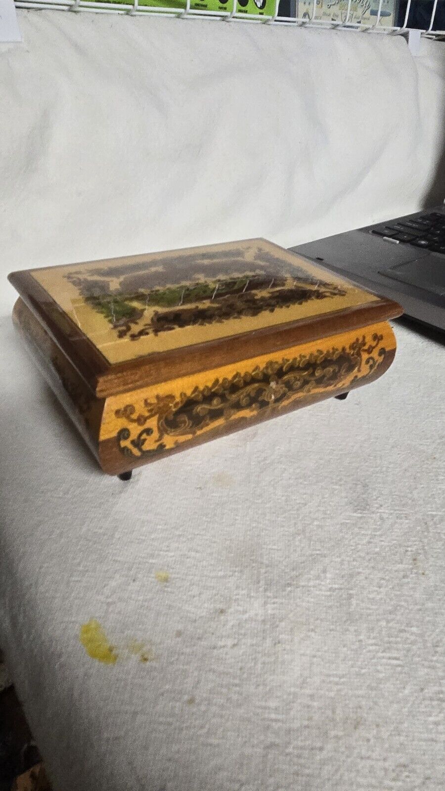 vintage reuge music box italy