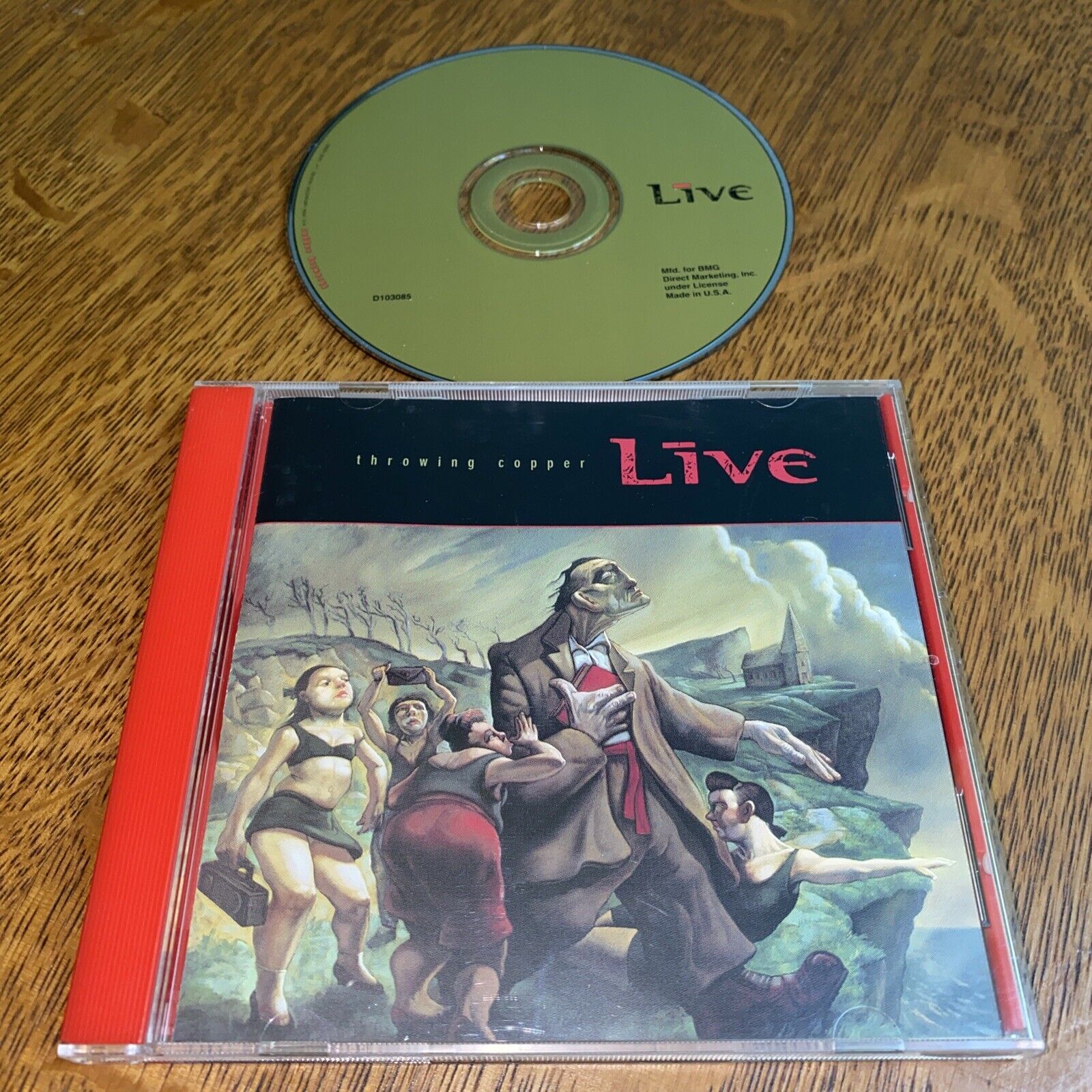 Vintage Throwing Copper by Live (CD, Apr-1994, Radioactive Records) Very Good
