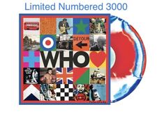 The Who - 2019 “WHO” LP Red, White, Blue Marble Vinyl (Ltd 3000 Copies) picture