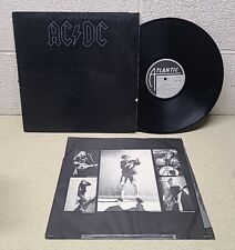 Vintage AC/DC Back In Black 33 LP Vinyl Record Album - READ DESCRIPTION  picture