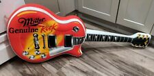 MGD RED Miller Genuine Draft Inflatable Rock Guitar Promo Bar Sign High Life  picture