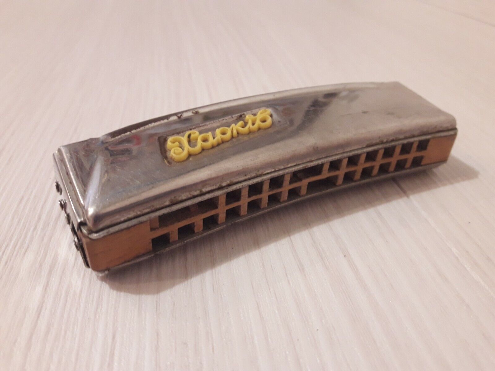 USSR Vintage mouth organ harmonica Kharkiv . Made in Soviet Union. Original