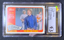 The Rolling Stones 2014 Topps Heritage News Flashbacks #NF-TRS CSG 9.5 Mint Plus picture
