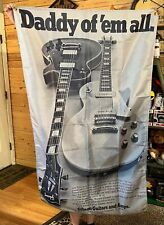 Gibson Guitar Cloth Banner 3'x5' picture