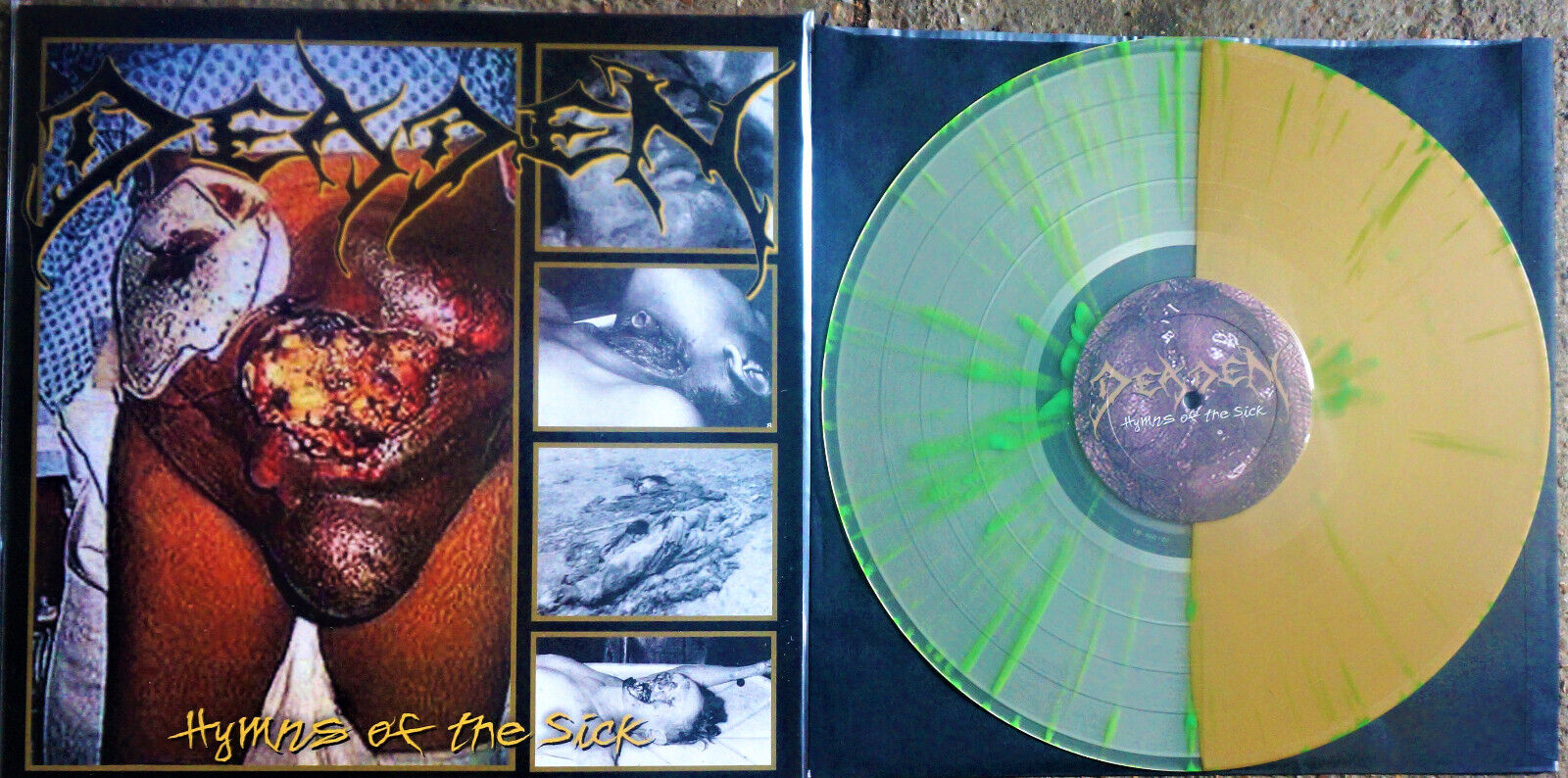 Deaden-Hymns of the Sick LTD LP Fleshgrind,Devourment,Exhumed,Carcass,Lividity
