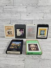 Vintage Lot of 6 8-Track tapes 70's Various Artists Untested  picture