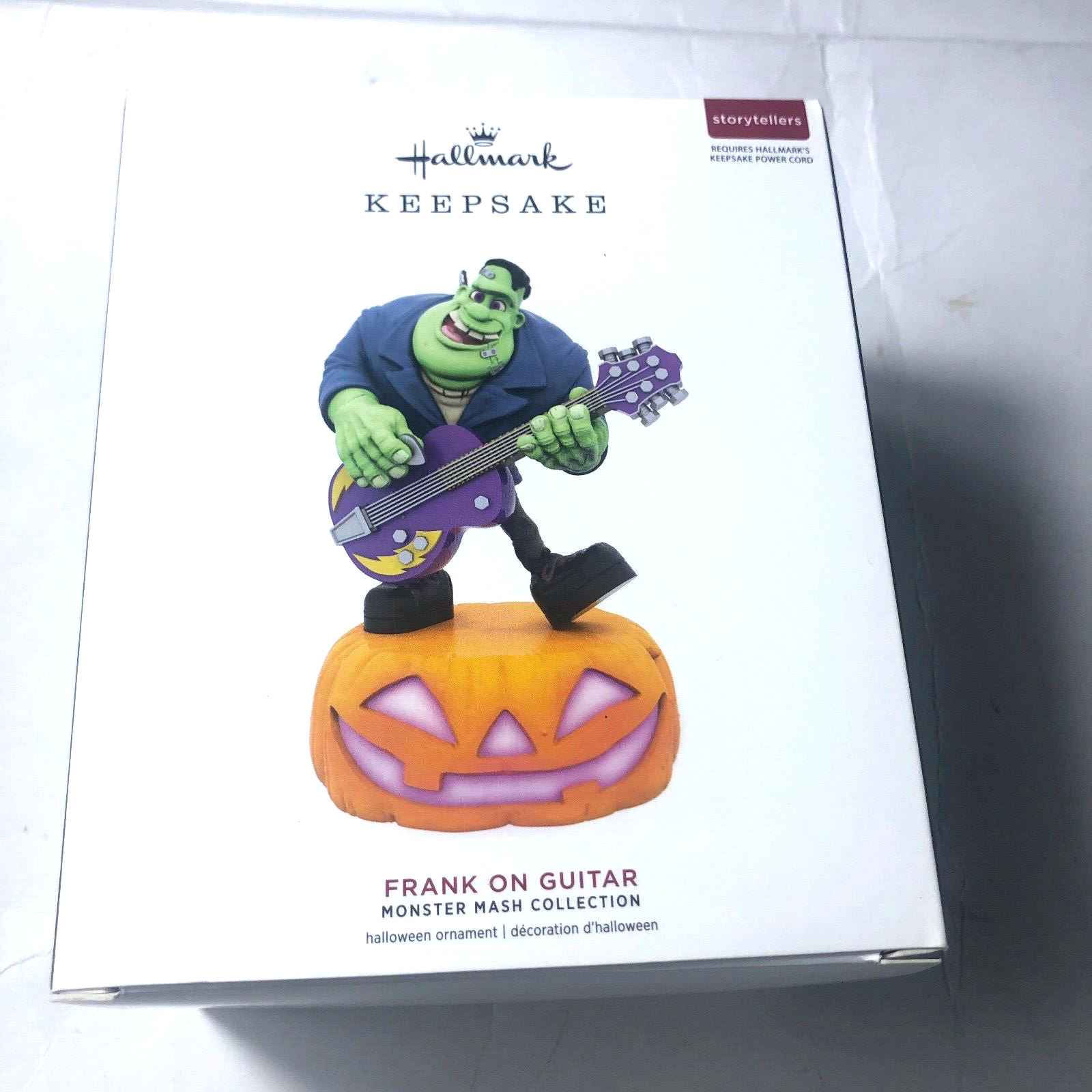Hallmark 2019 Keepsake, Frank On Guitar, Halloween Ornament, New with box
