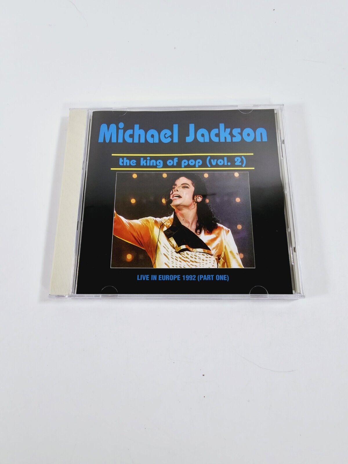 Michael Jackson, The King Of Pop (Vol. 2) Live In Europe (Part 1) 1993 Rare Cd