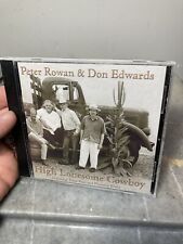 High Lonesome Cowboy Peter Rowan & Don Edwards Cd Shanachie picture