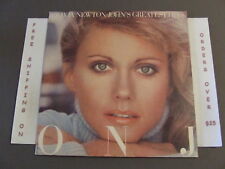 OLIVIA NEWTON-JOHN GREATEST HITS LP MCA-3028 COME ON OVER, LET ME BE THERE ++ picture
