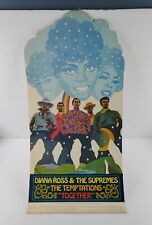 Vintage Diana Ross & Supremes & Temptations Together Motown Foldout  picture
