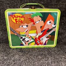 Disney Phineas And Ferb Guitar Hero Metal Lunch Box The Tin BOX Company picture