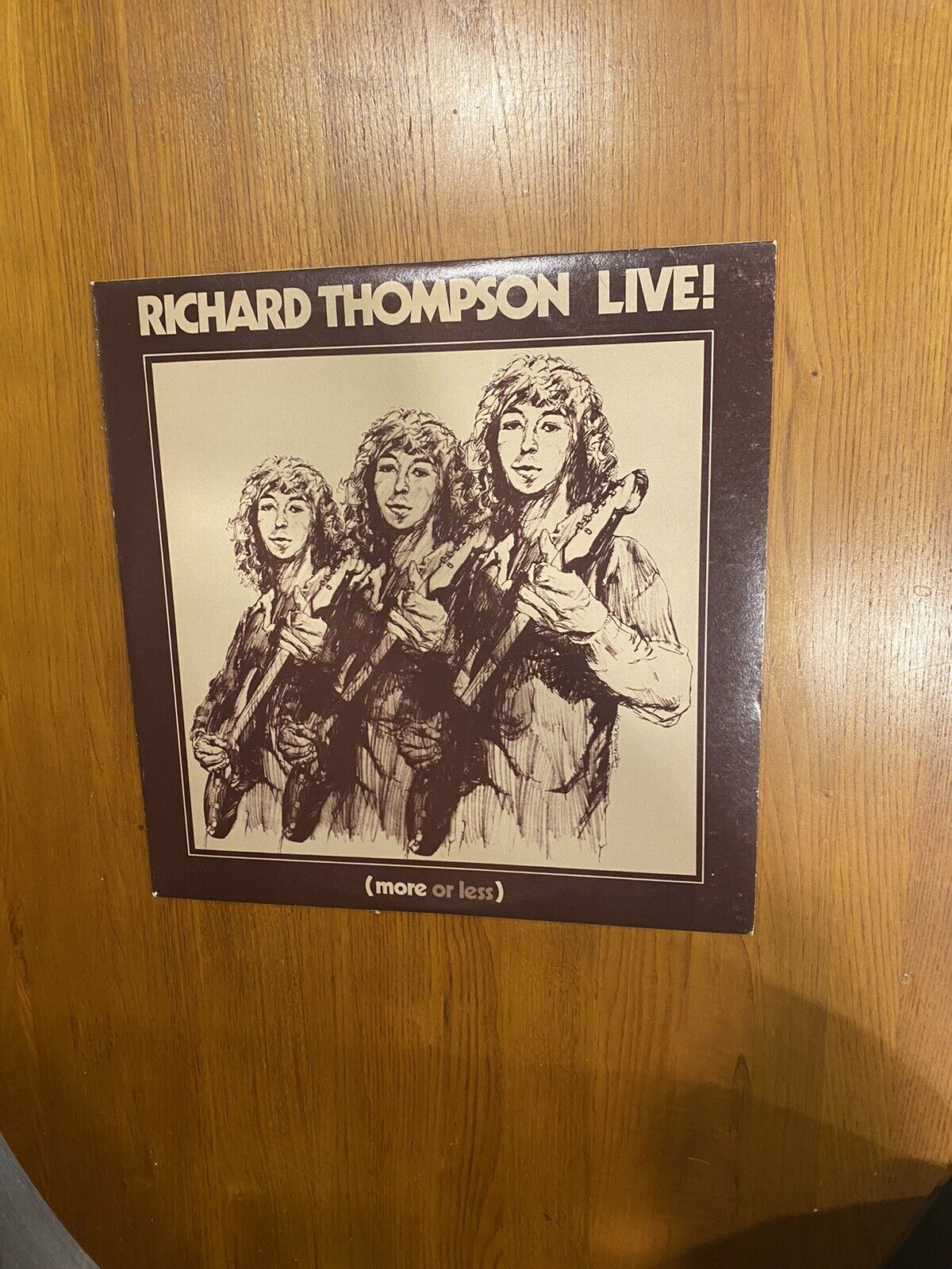 Richard Thompson Live Rare 2x LP VG+ Sleeve/Mint Vinyls 1976 - More Or Less