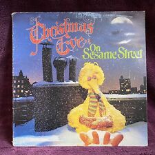 Vintage Vinyl Christmas Eve On Sesame Street LP CTW 89001 1980 Pressing Big Bird picture