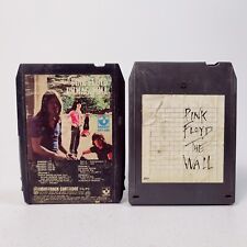 Pink Floyd The Wall + Ummagumma 8 Track Cassette Tape Lot of 2 Vintage 1979  picture