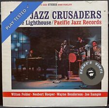 rArE BLUE🔥JAZZ CRUSADERS At The Lighthouse LP⭐️’62 US Trans Blue Pr ULTRASONIC picture