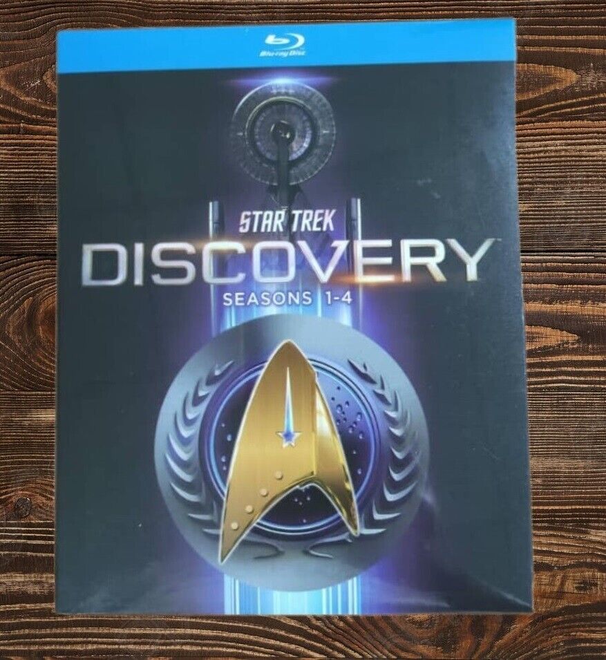 STAR TREK DISCOVERY ~ Seasons 1 2 3 4 (Blu-ray),free shipping, Region Blu-ray: A