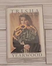 Vintage 90s Cassette Trisha Yearwood 1993 The Song Remembers When Cassette Tape  picture