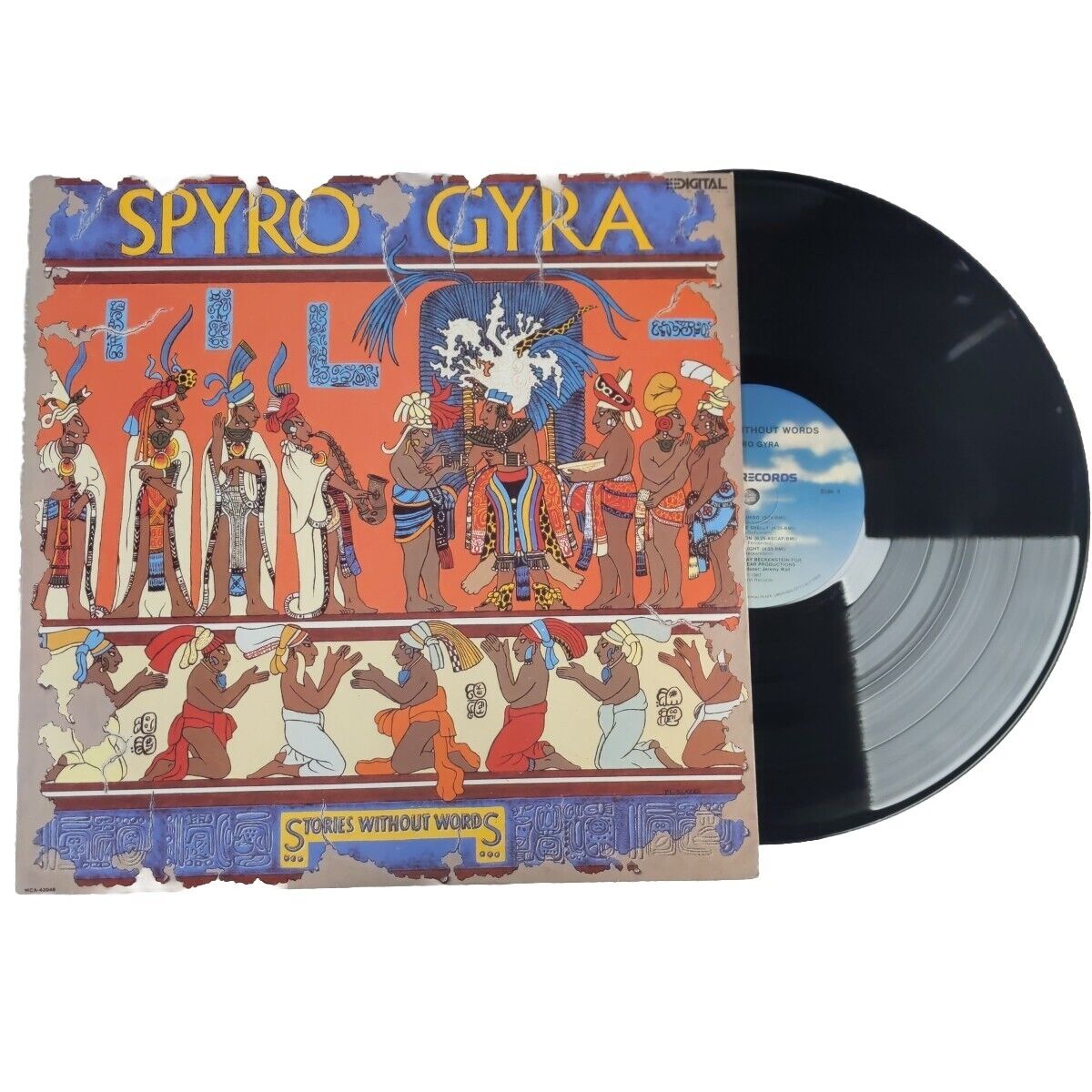 Spyro Gyra - Stories Without Words Vinyl Record Jazz Fusion MCA-42046