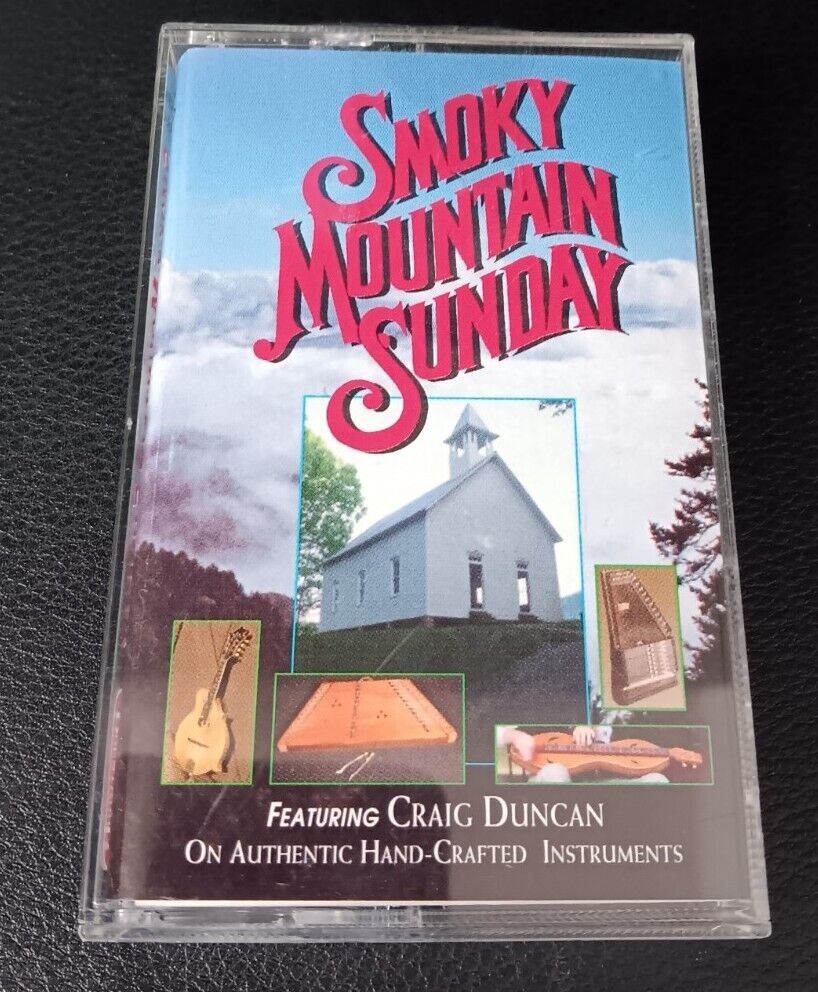Smoky Mountain Sunday Cassette Gospel Hymns Featuring Craig Duncan, Brentwood EX