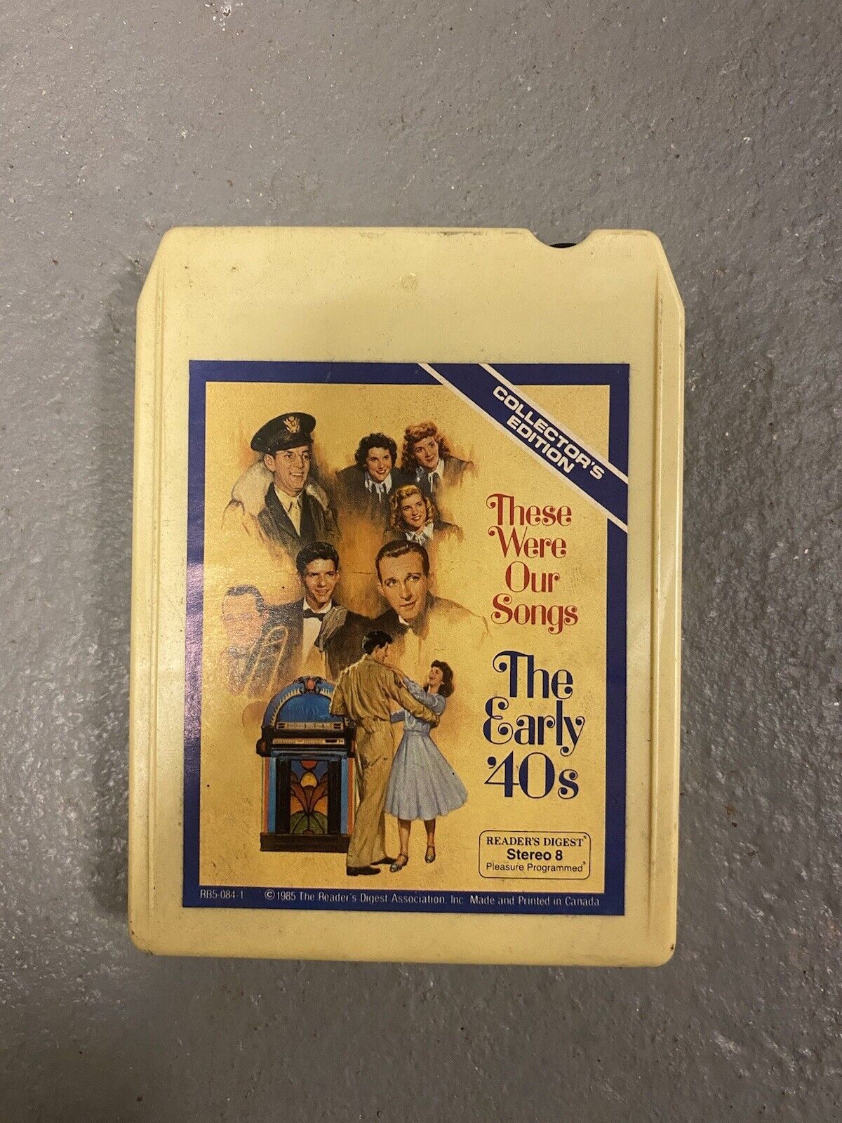 8 Track Tape RD8-5988 Various THESE WERE OUR SONGS The Early 40\'s Tape 2 602A