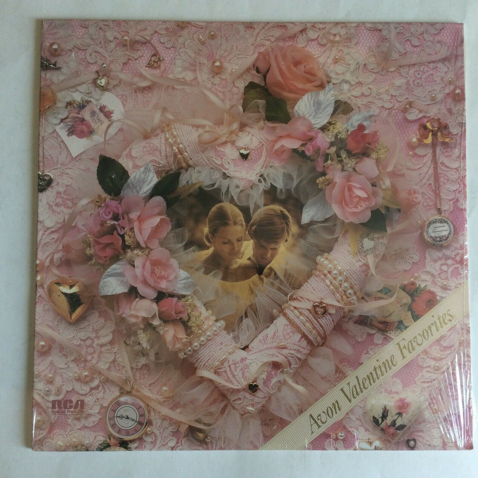 Avon Valentine Favorites-Vinyl Album-Elvis Presley-Kenny Rogers-Mathis-Sealed LP