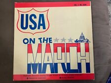 USA on the March LP, Vol. 3, No. 2030, Marching Exercises, Baton Twirling, VG+ picture