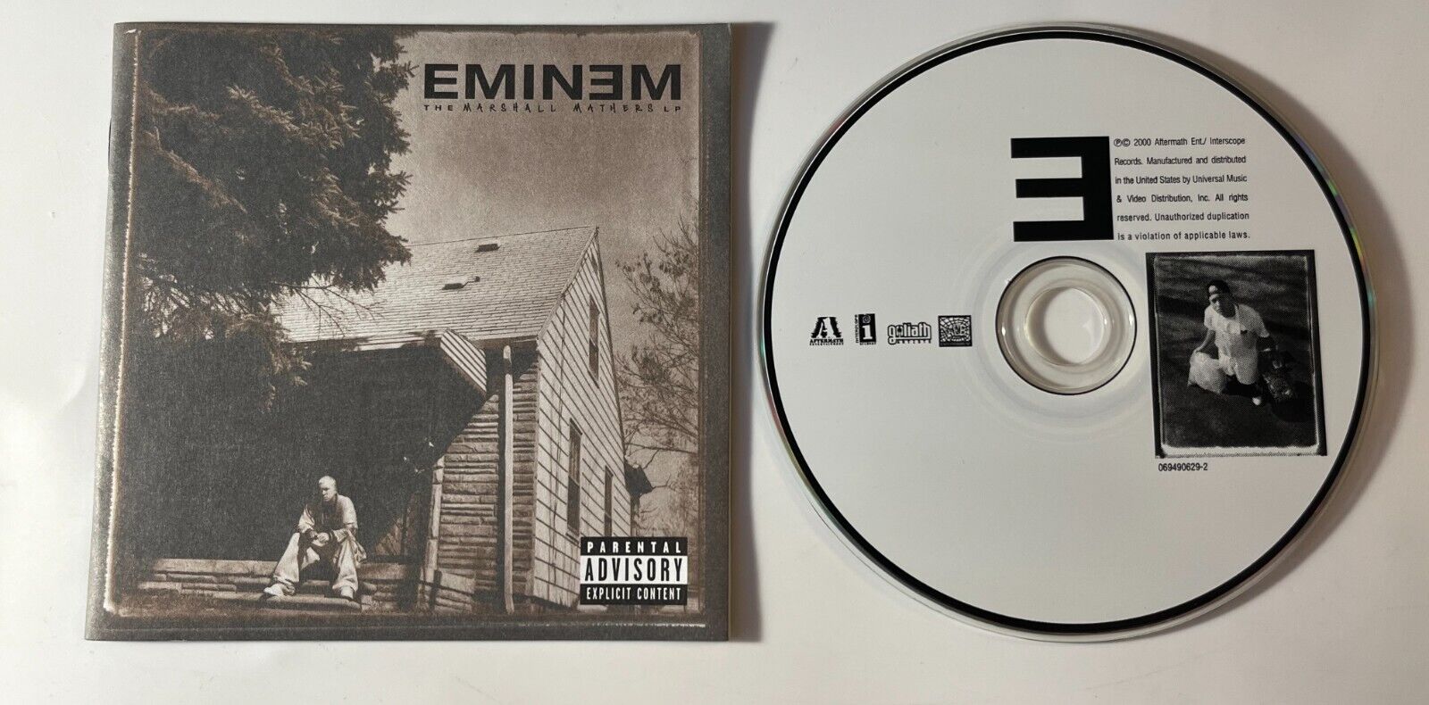 The Marshall Mathers LP by Eminem (CD, 2000)- TESTED