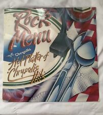 Rock Menu Hot Platter Of Chrysalis Hits 1986 LP NEW SEALED 1P 7736 BLONDIE/IDOL picture