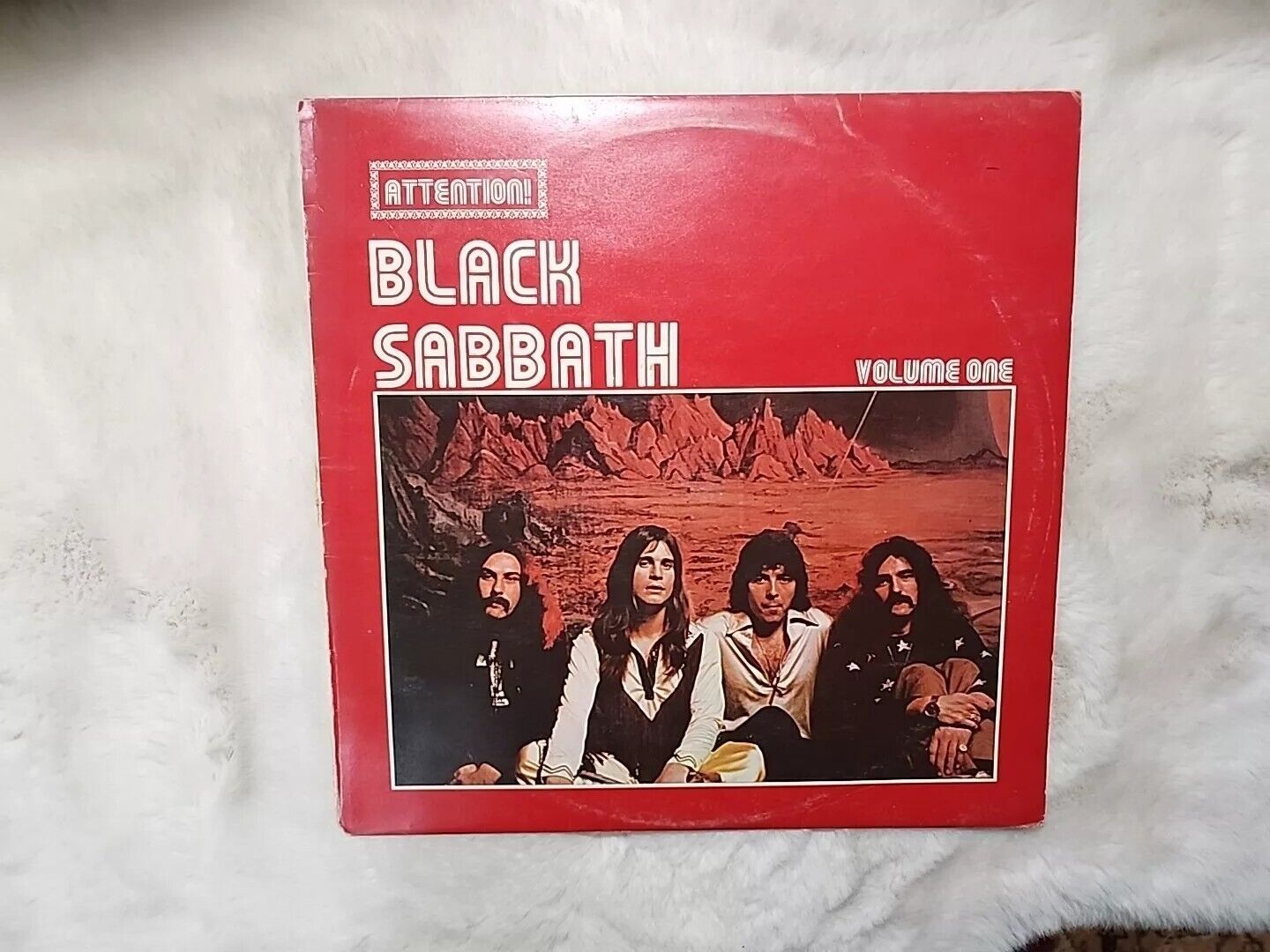 Black Sabbath Attention Black Sabbath Volume One Vinyl 1975 1ST OG WWA100 UK LP