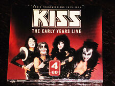 KISS: The Early Years Live - Radio Transmissions 1973-1975 4 CD Set Top UK NEW picture