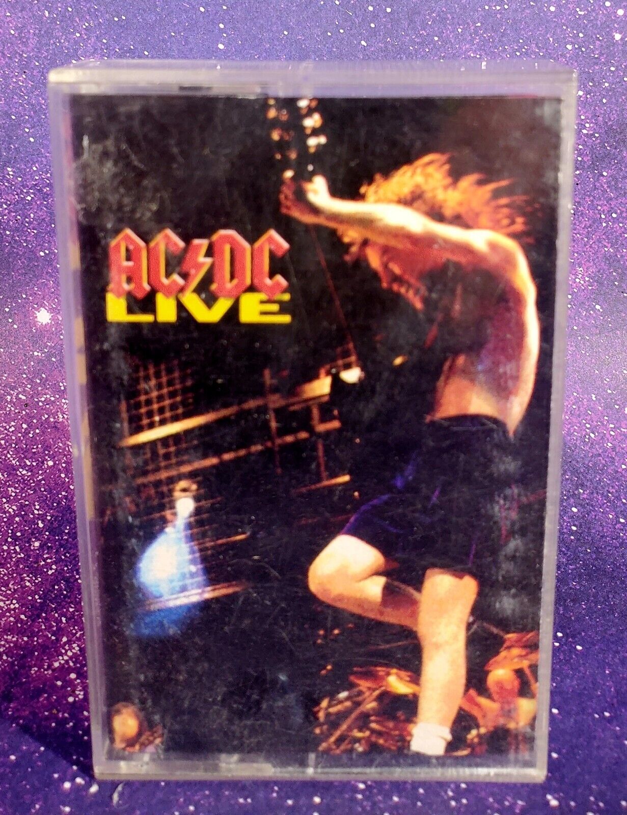 AC DC Live Cassette One 1 Tape Vintage 1992 Rock Roll Music