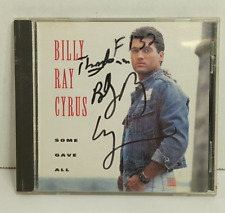 Billy Ray Cyrus Signed Autographed CD Some Gave All 1992 picture