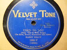 1929 HARRY BRADY Al Jolson's Say it with Songs USED TO YOU/ Little Pal 1980-V picture