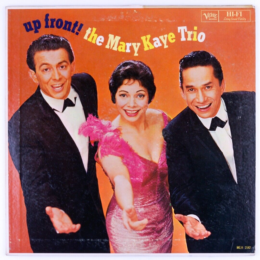 *Rare* The Mary Kaye Trio - Up Front LP Vinyl Record VG
