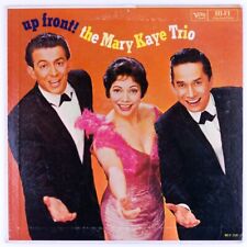 *Rare* The Mary Kaye Trio - Up Front LP Vinyl Record VG picture