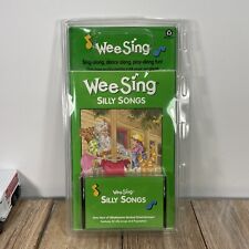 Wee Sing Silly Songs Book & Cassette children Audiocassette 64-Page illustrated picture