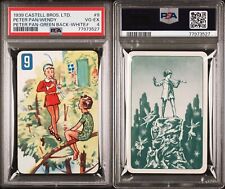 1939 CASTELL BROS. LTD. PETER PAN WENDY GREEN BACK PSA 4 VG-EX CARD RARE picture